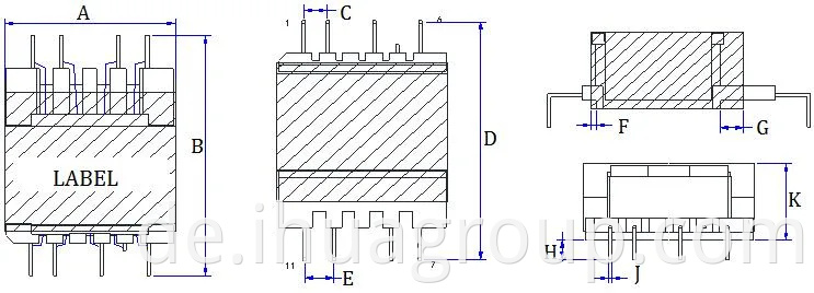 AC-DC 108W-Konverter AC 110V 220 V zu DC 24 V 4,5A Netzteil des Stromversorgungsausschusses für T12 OLED LED Electric Lötstation